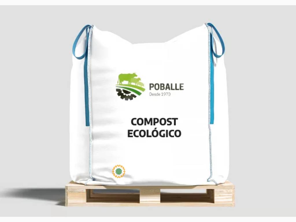 Compost Ecológico en Big Bag de 800 kg  en Barcelona