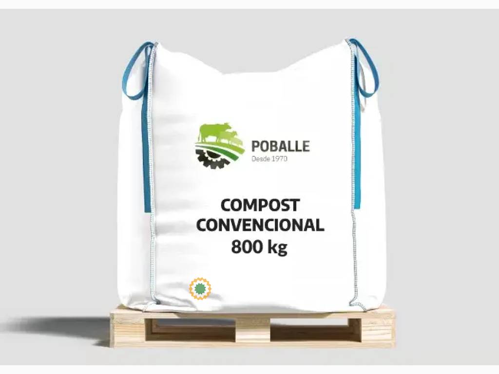 Compost Orgánico en Big Bag de 800 kg en Cuenca