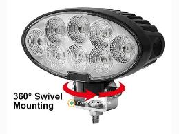 Faro Led Ovalado de 80w