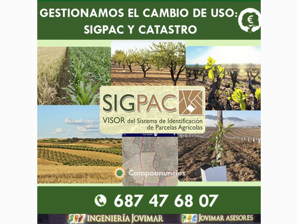 GESTIONAMOS EL CAMBIO DE USO: SIGPAC Y C en Granada