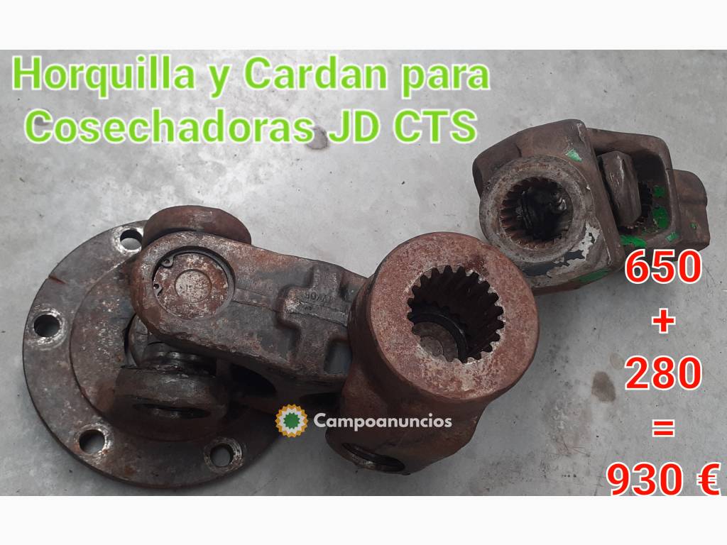 Horquilla y Cardan  Rotores de JohnDeere en León