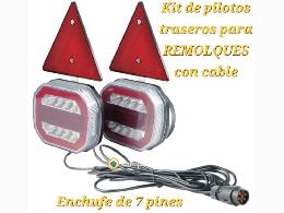 Kit Pilotos Traseros Led para Remolques 