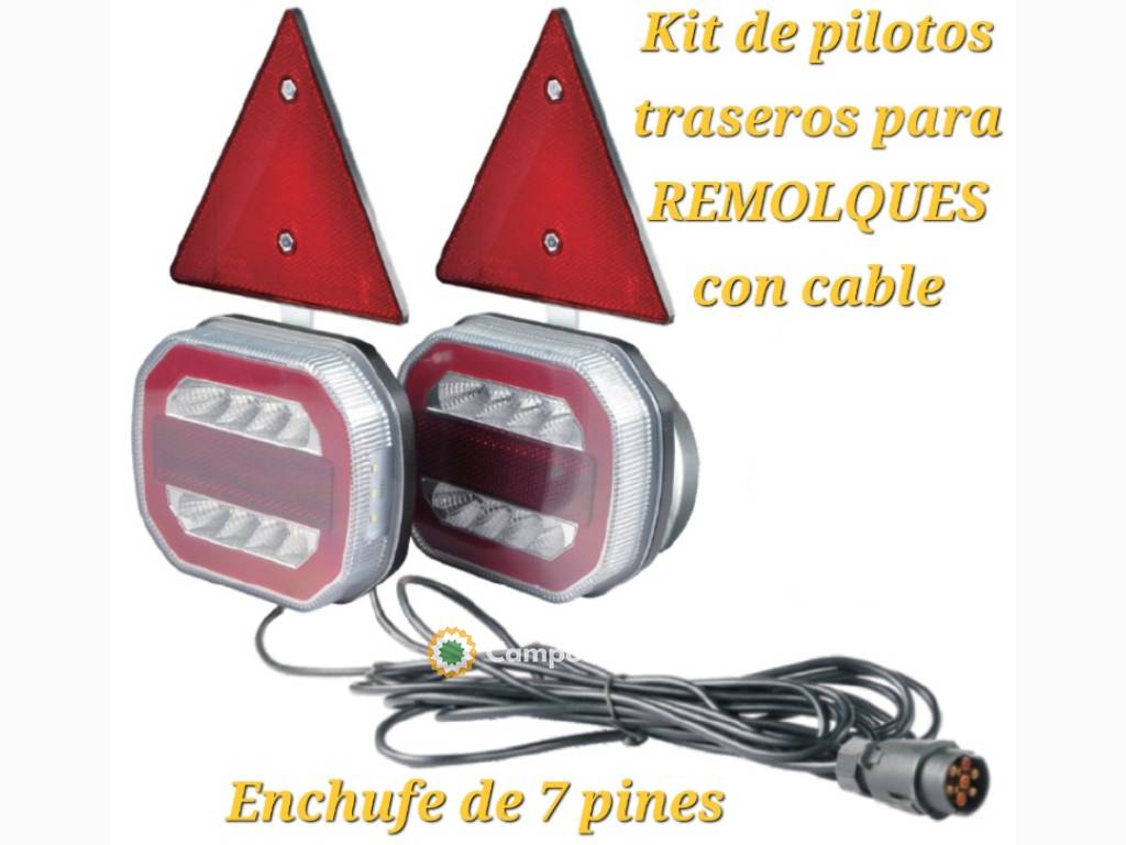 Kit Pilotos Traseros Led para Remolques 