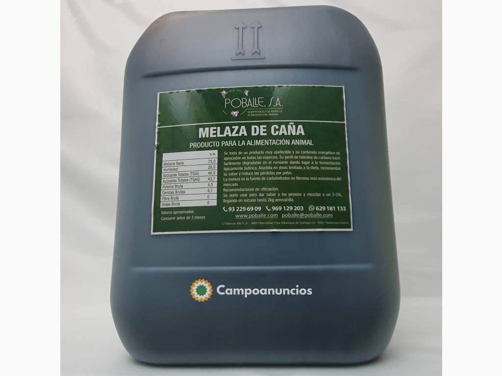 Garrafa de melaza 28kg caña/ remolacha available for 35 EUR - Agriaffaires  - USA