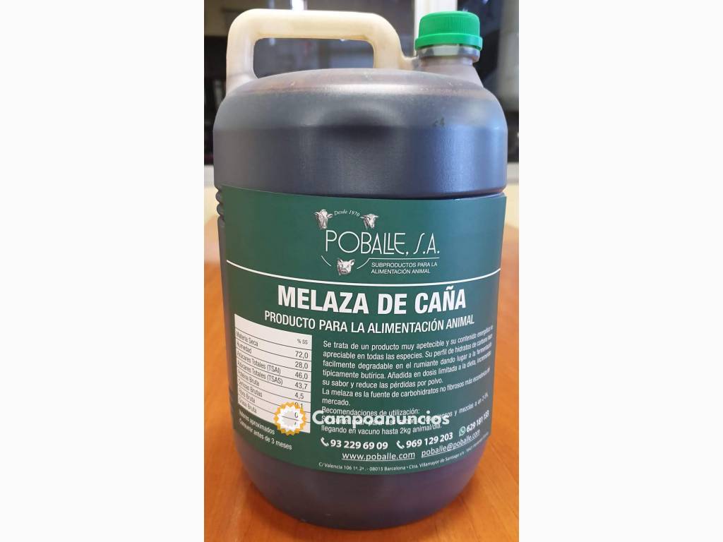 Melaza de caña o remolacha 6,5 kgs. en Cuenca · Campoanuncios Melaza de caña o remolacha 6,5 kgs. en Cuenca · Campoanuncios
