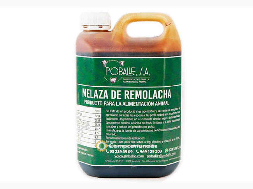 Melaza de Remolacha Garrafa 2,5KG en Cuenca