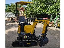 MINI EXCAVADORA GIRATORIA de 1.000 KG NU