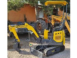 MINI EXCAVADORA GIRATORIA de 1.000 KG NU