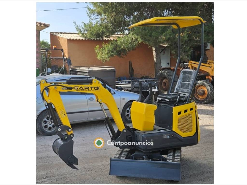 MINI EXCAVADORA GIRATORIA de 1.000 KG NU en Murcia