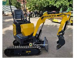 MINI EXCAVADORA GIRATORIA de 1.000 KG NU