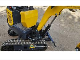 MINI EXCAVADORA GIRATORIA de 1.000 KG NU