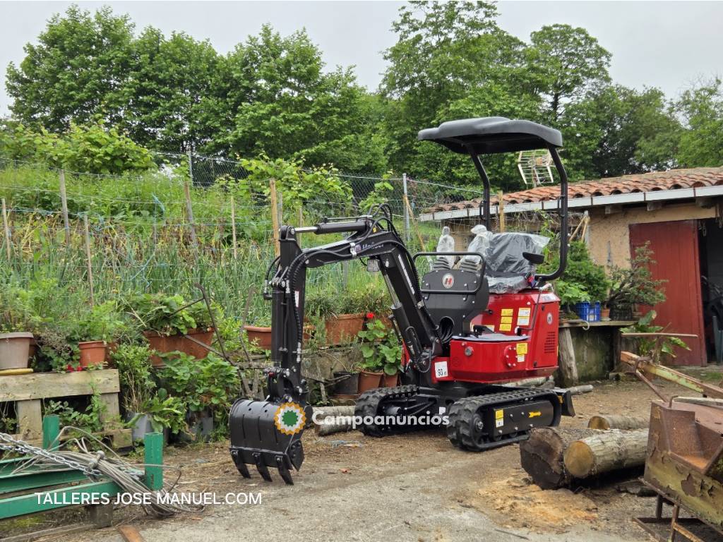 MINIEXCAVADORA HAÜSER XR10 1T.