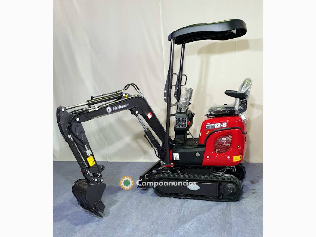 MINIEXCAVADORA HAÜSER XR12-8