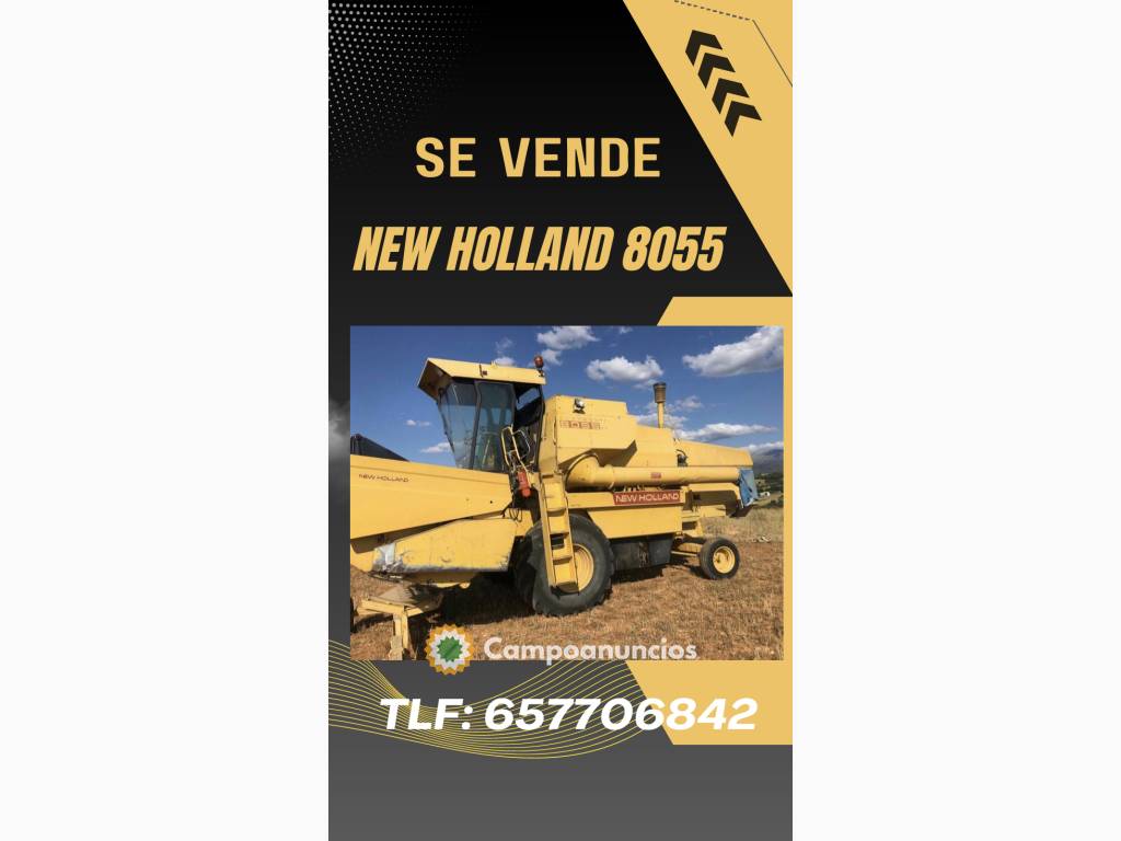 New Holland 8055 en Segovia