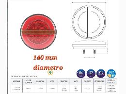 Piloto Trasero Led de 3 funciones 