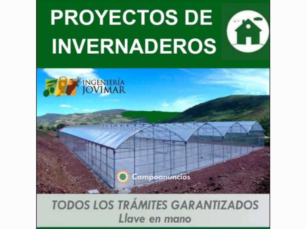 Proyectos de invernaderos en Granada