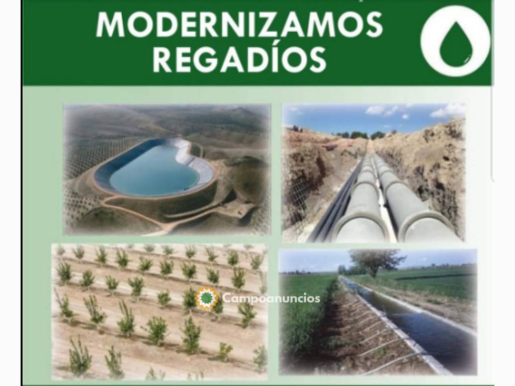 Proyectos de riego en Granada