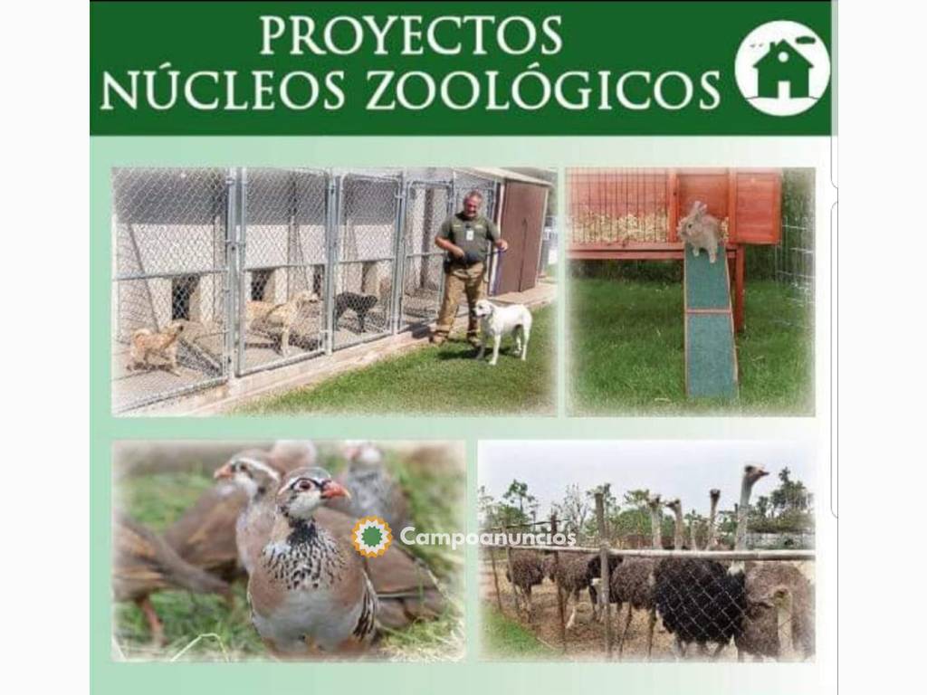 Proyectos núcleos zoológicos en Granada