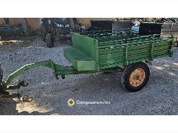 REMOLQUE BASCULANTE PARA MINITRACTOR. 