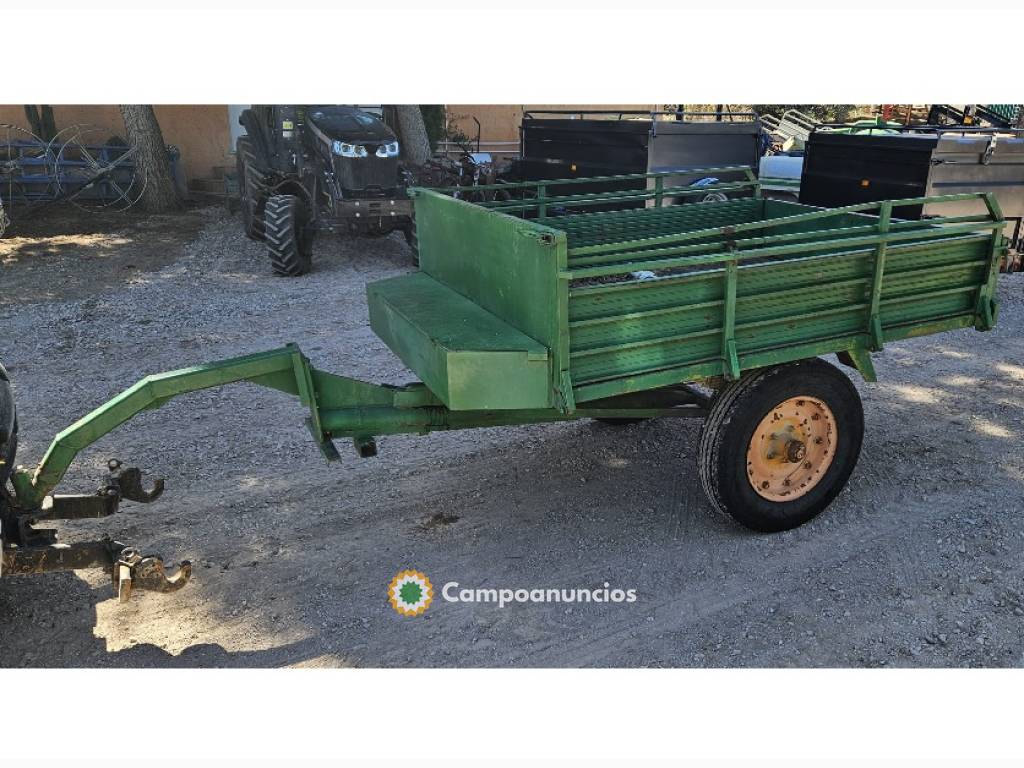 REMOLQUE BASCULANTE PARA MINITRACTOR. 