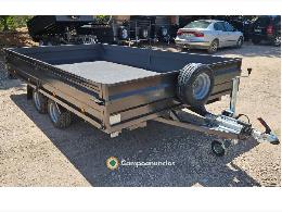 REMOLQUE DE DOBLE EJE NUEVO, PARA COCHE.