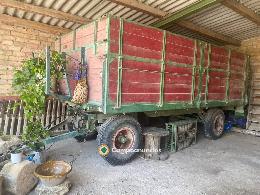 Se vende remolque agrícola de 10 Tm
