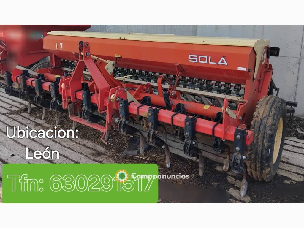 Sembradora Cereal Sola EUROSEM-888 3,5m