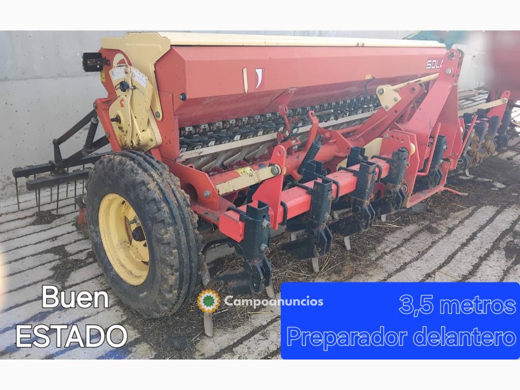 Sembradora Cereal Sola EUROSEM-888 3,5m en León